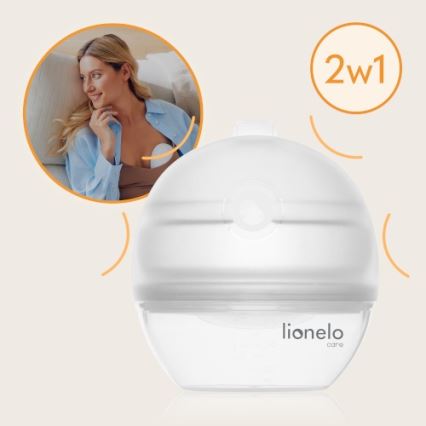 Lionelo - 2in1 krūtų pieno siurblys MILKY 60 ml