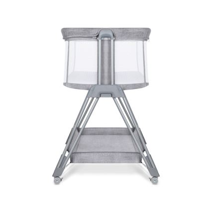 Lionelo - 2in1 vaikiška lovelė LUNA pilka