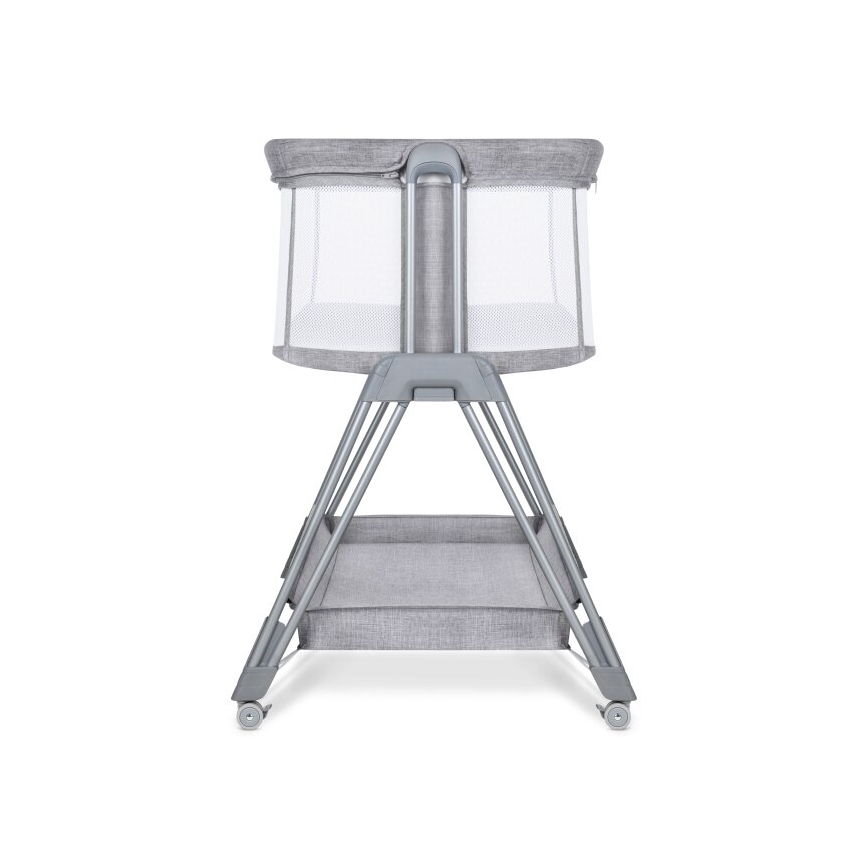 Lionelo - 2in1 vaikiška lovelė LUNA pilka