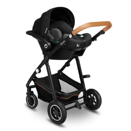 Lionelo - 3in1 kombinuotas vežimėlis AMBER Grey Graphite