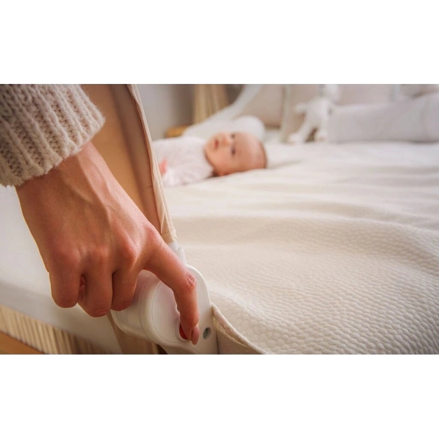 Lionelo - Apsauginė lovos tvorelė EVA pilka