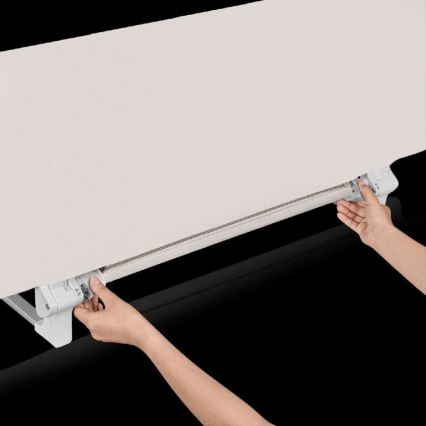 Lionelo - Apsauginė lovos tvorelė LORA XL pilka