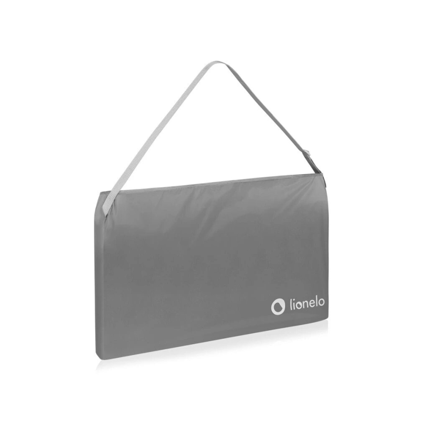 Lionelo - Apsauginė lovos tvorelė LORA XL pilka