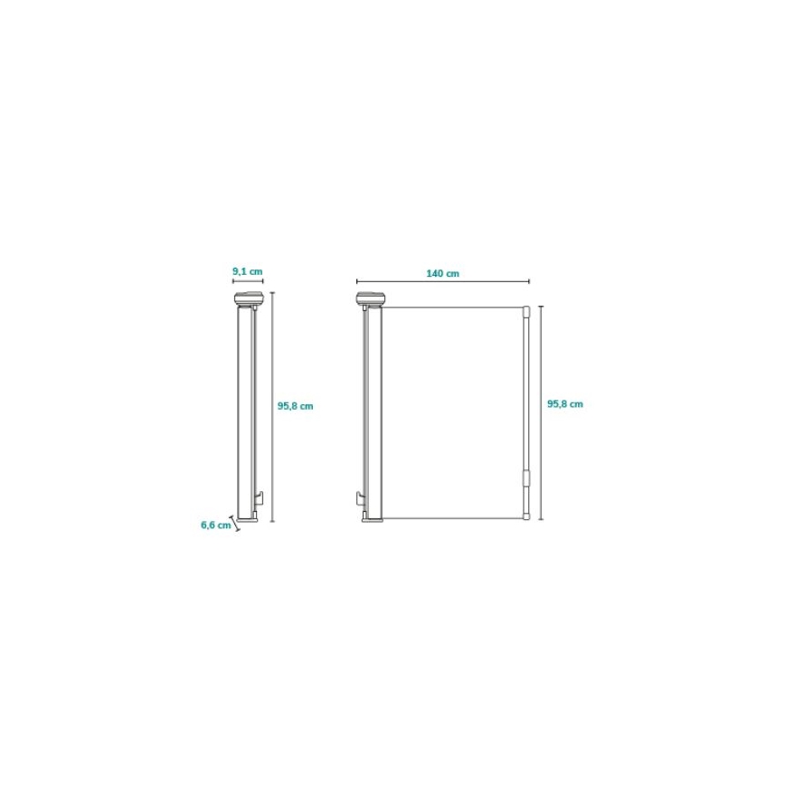 Lionelo - Apsauginė tvorelė THEA balta