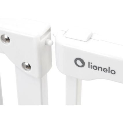 Lionelo - Apsauginė tvorelė TRUUS SLIM LED 1xAAA balta
