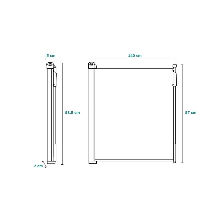 Lionelo - Apsauginė vartelė TULIA juoda