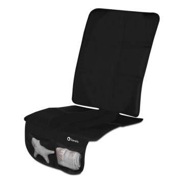 Lionelo - Apsauginis kilimėlis po vaikų automobiline kėdute SIKKER Black Carbon