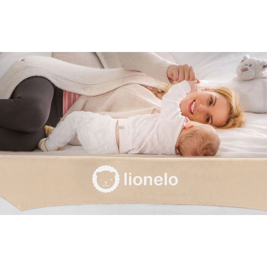 Lionelo - Apsauginis lovos barjeras EVA smėlio spalva