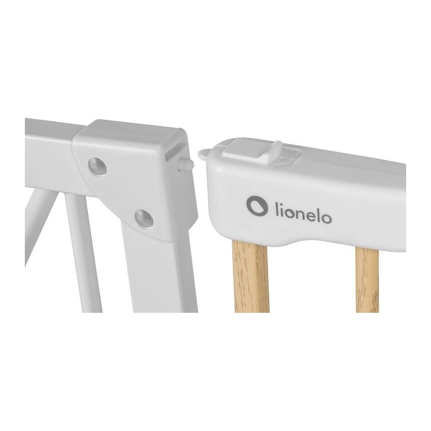 Lionelo - Apsaugos barjeras TRUUS SLIM balta/smėlio spalva