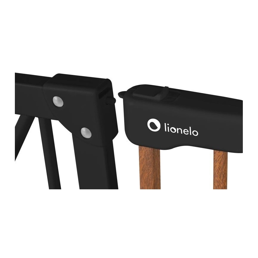 Lionelo - Apsaugos barjeras TRUUS SLIM juoda/ruda