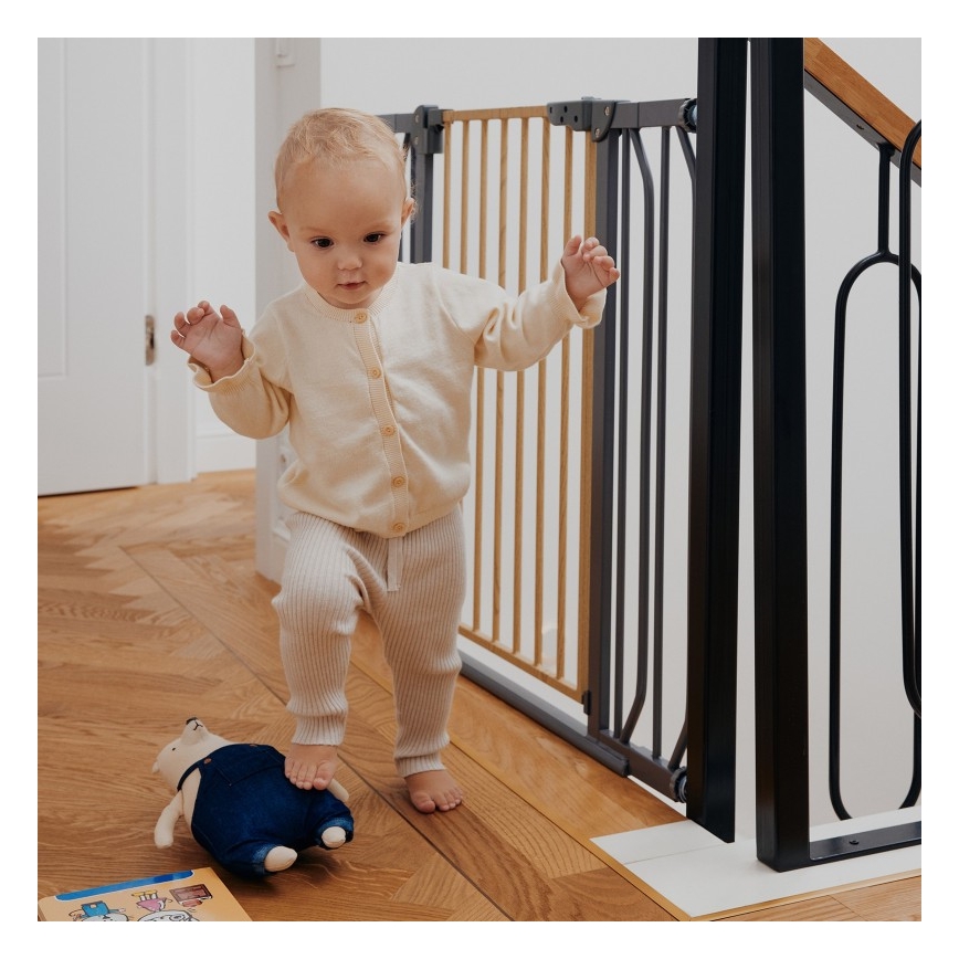 Lionelo - Apsaugos barjeras TRUUS SLIM juoda/smėlio spalva