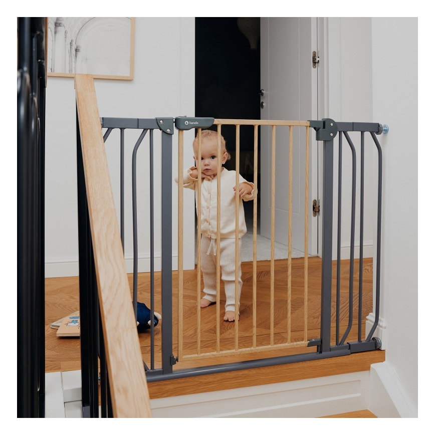 Lionelo - Apsaugos barjeras TRUUS SLIM juoda/smėlio spalva