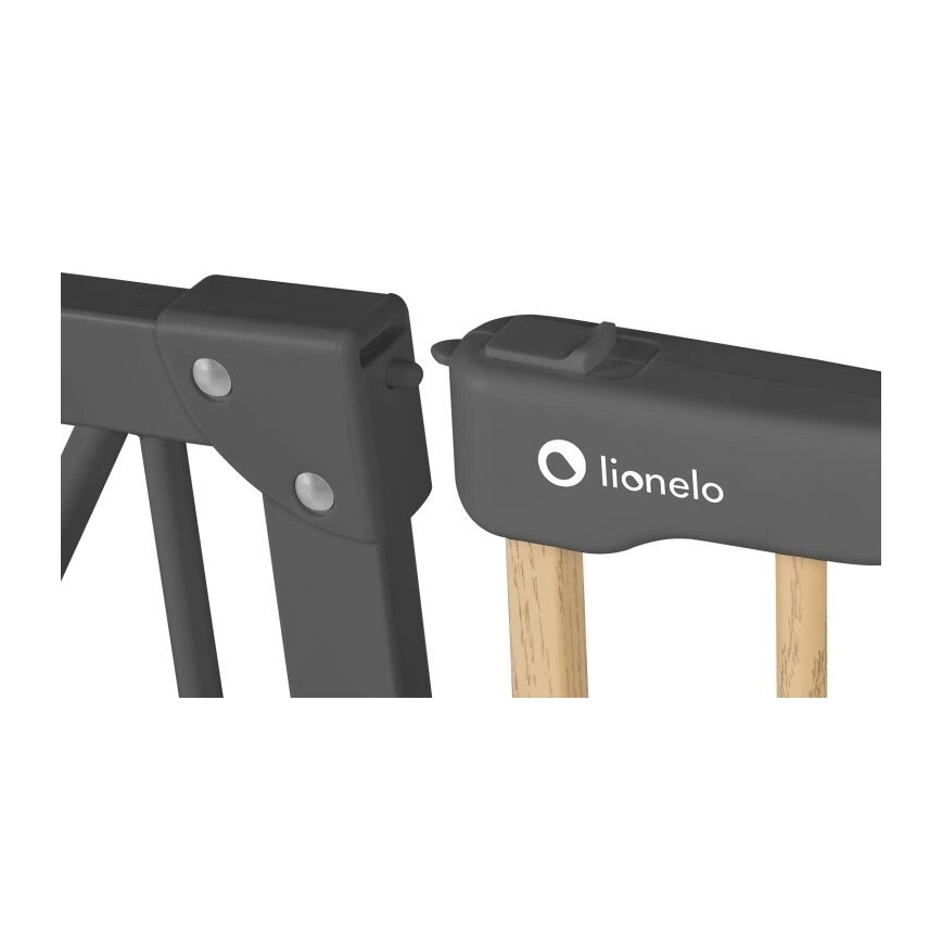 Lionelo - Apsaugos barjeras TRUUS SLIM juoda/smėlio spalva