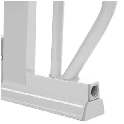Lionelo - Apsaugos barjeras TRUUS SLIM LED pilka