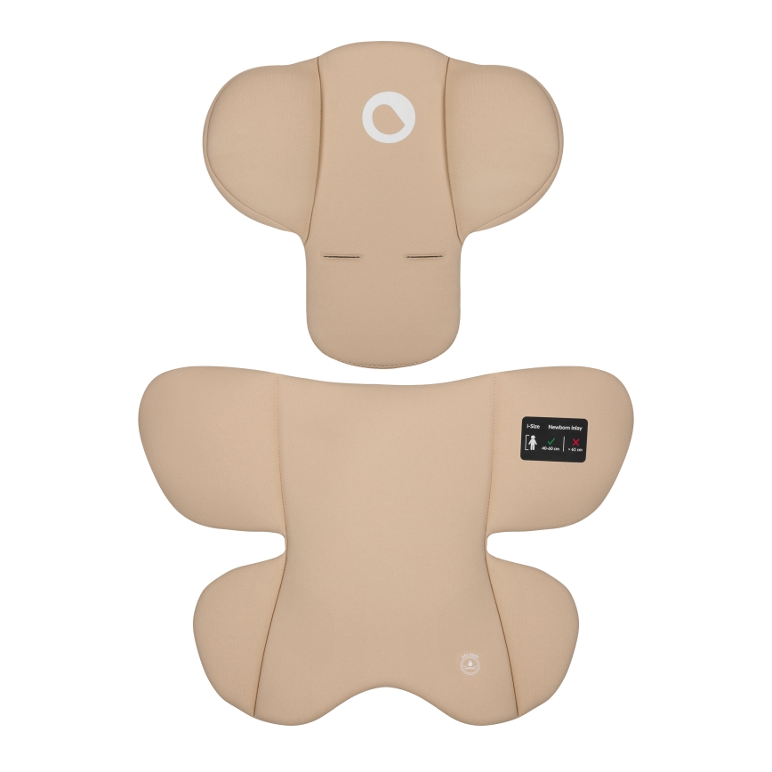 Lionelo - ASTRID SET i-Size pasukama automobilinė kėdutė su baze, 40–87 cm, smėlio spalvos