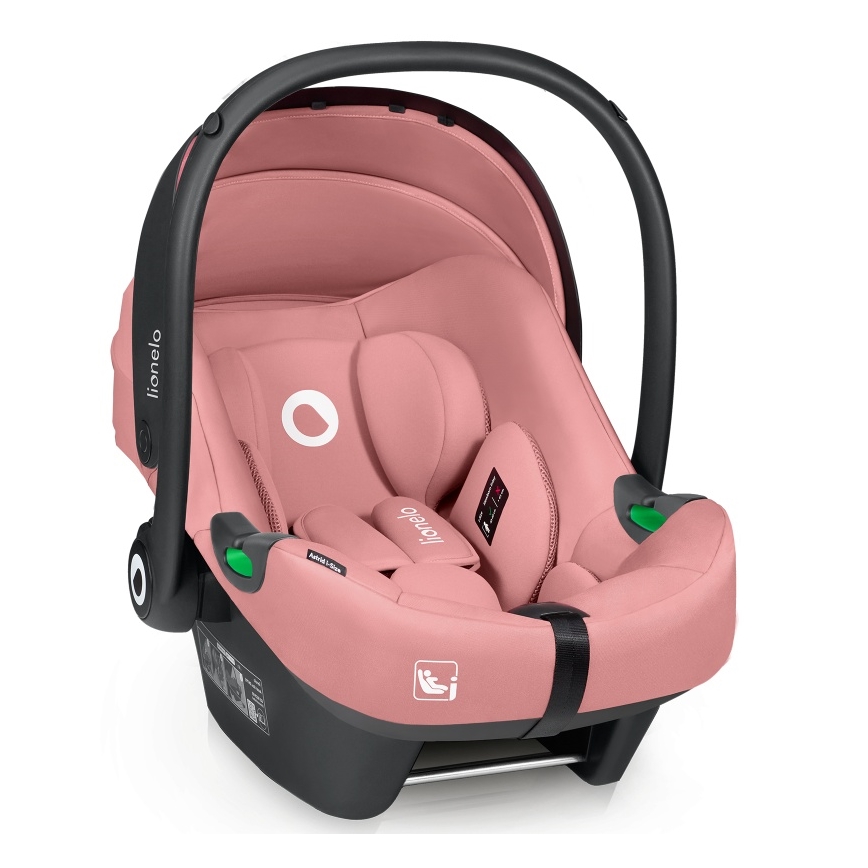 Lionelo - Autokėdutė ASTRID i-Size 40-87 cm koralinė rožinė