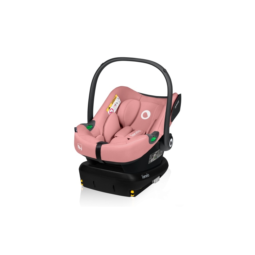 Lionelo - Automobilinė kėdutė ASTRID i-Size 40-87 cm koralinė rožinė