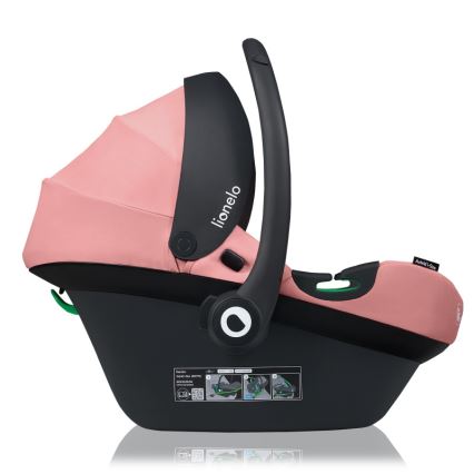 Lionelo - Automobilinė kėdutė ASTRID i-Size 40-87 cm koralinė rožinė
