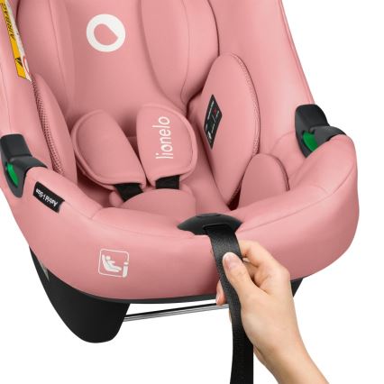 Lionelo - Automobilinė kėdutė ASTRID i-Size 40-87 cm koralinė rožinė