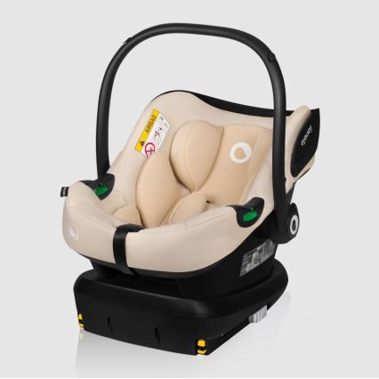 Lionelo - Automobilinė kėdutė ASTRID i-Size 40-87 cm smėlio spalvos