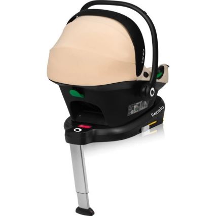 Lionelo - Automobilinė kėdutė ASTRID i-Size 40-87 cm smėlio spalvos