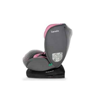 Lionelo - Automobilinė kėdutė BASTIAAN i-Size 40-150 cm pilka/rožinė
