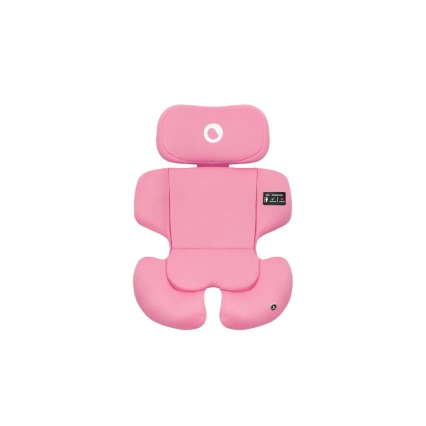 Lionelo - Automobilinė kėdutė BASTIAAN i-Size 40-150 cm pilka/rožinė