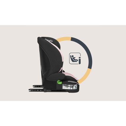 Lionelo - Automobilinė kėdutė BILLY i-Size 76-150 cm Rožinė