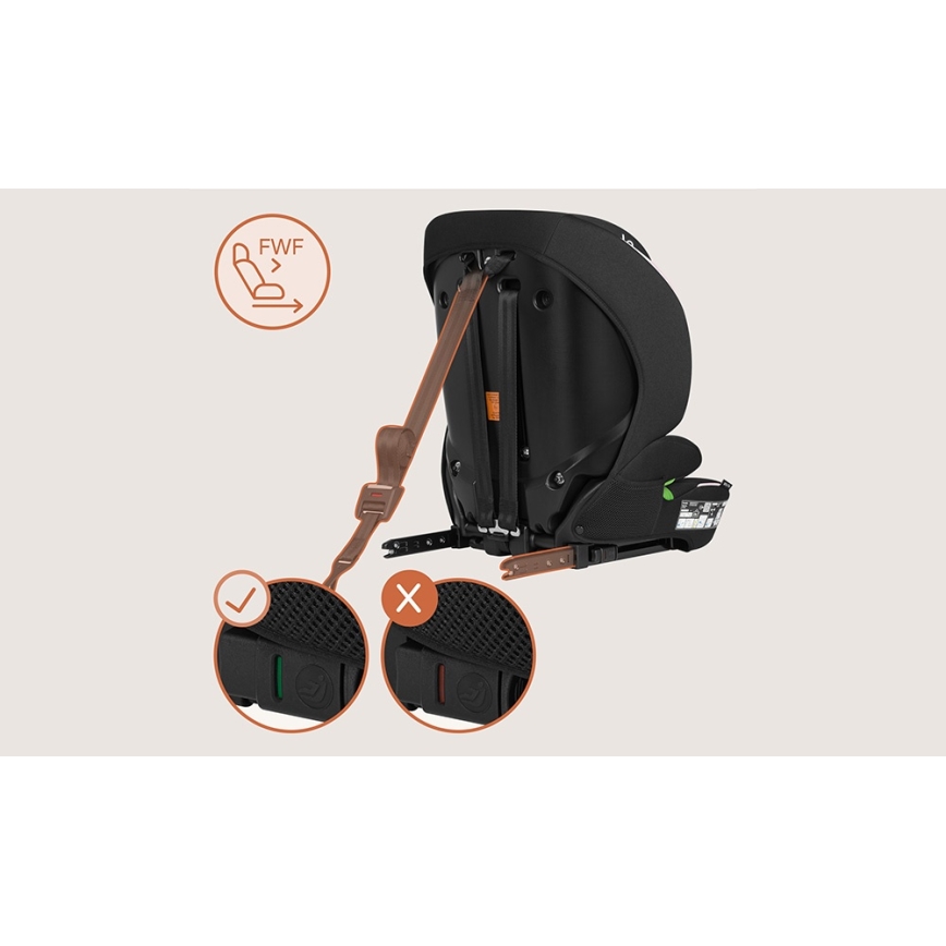 Lionelo - Automobilinė kėdutė BILLY i-Size 76-150 cm Rožinė