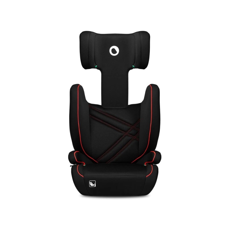 Lionelo - automobilinė kėdutė HUGO i-Size 100-150 cm juoda/raudona
