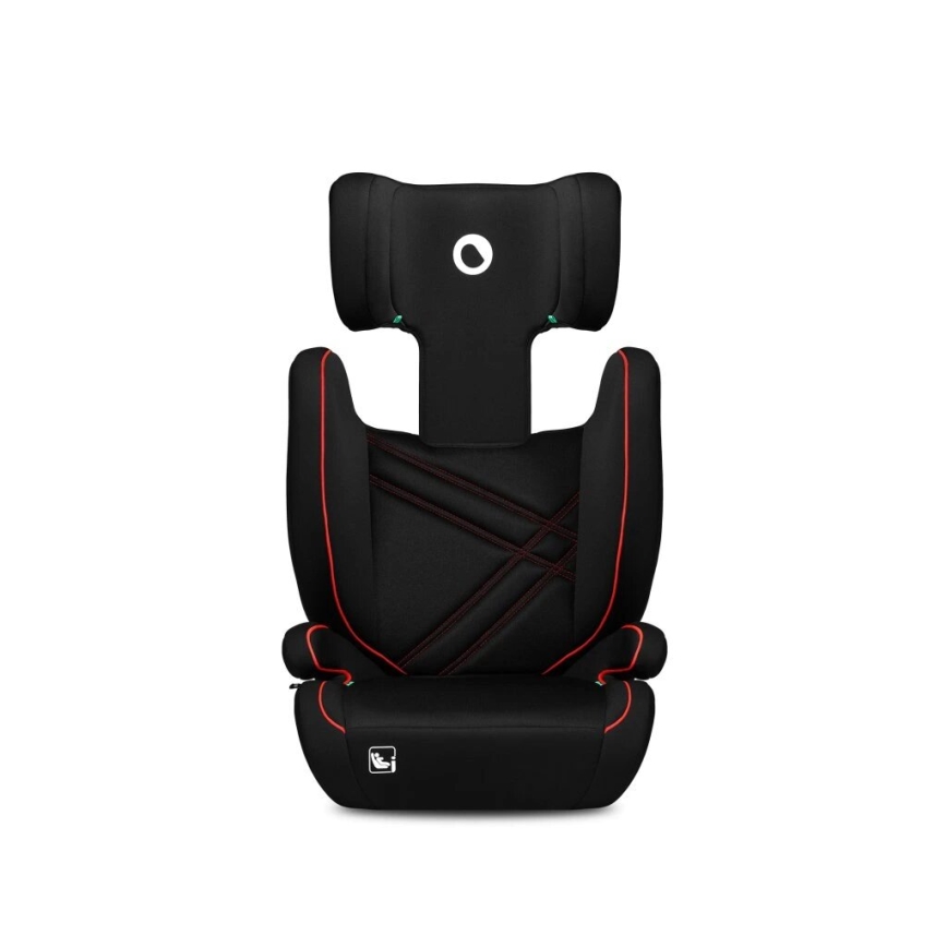 Lionelo - automobilinė kėdutė HUGO i-Size 100-150 cm juoda/raudona