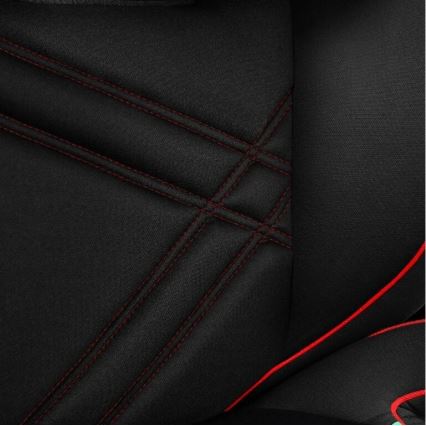 Lionelo - automobilinė kėdutė HUGO i-Size 100-150 cm juoda/raudona