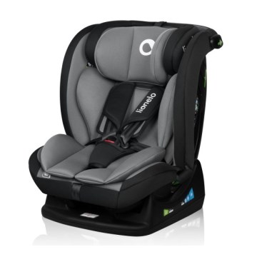 Lionelo - Automobilinė kėdutė IZZY i-Size 40-150 cm juoda/pilka