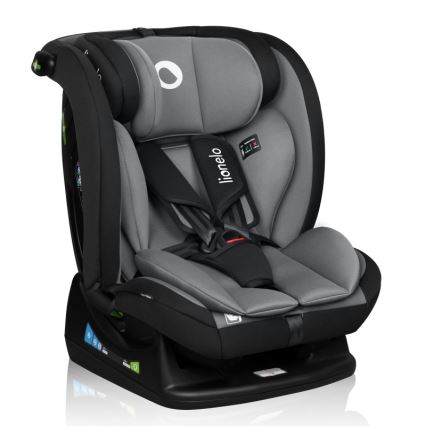 Lionelo - Automobilinė kėdutė IZZY i-Size 40-150 cm juoda/pilka