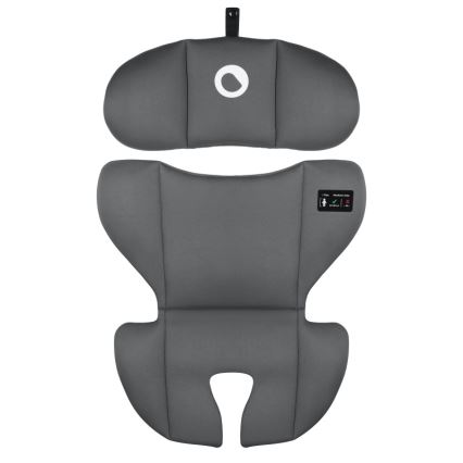 Lionelo - Automobilinė kėdutė IZZY i-Size 40-150 cm juoda/pilka
