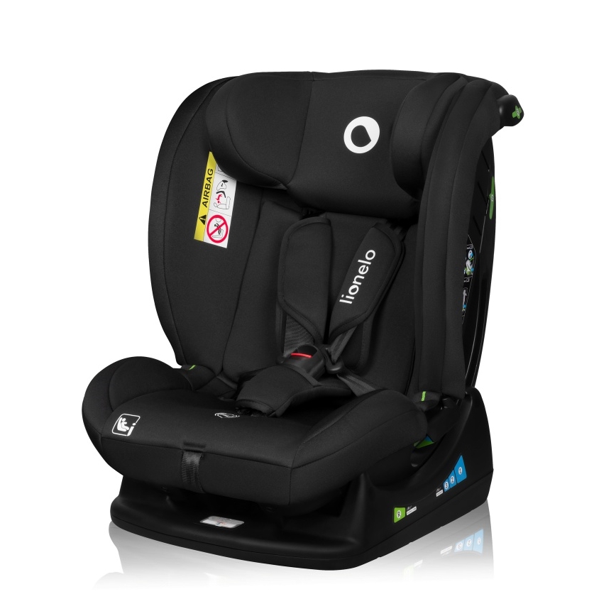 Lionelo - automobilinė kėdutė IZZY i-Size 40-150 cm Juodas karbonas