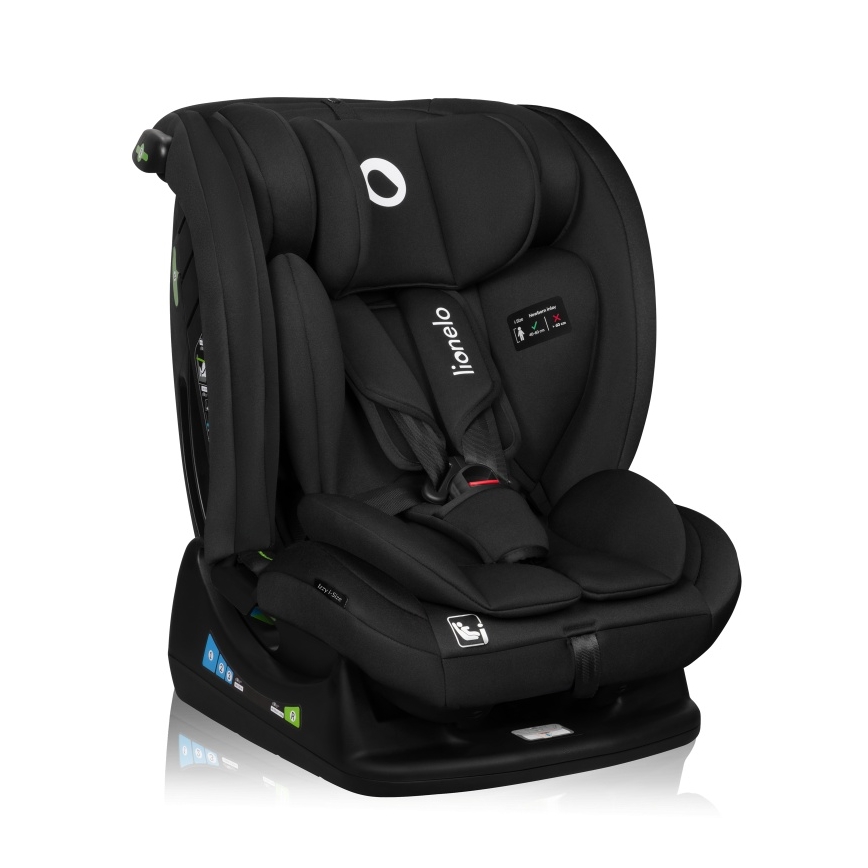 Lionelo - automobilinė kėdutė IZZY i-Size 40-150 cm Juodas karbonas