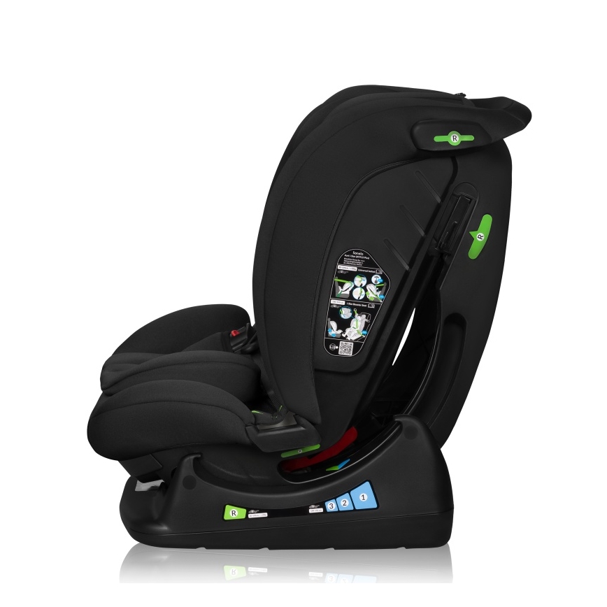 Lionelo - automobilinė kėdutė IZZY i-Size 40-150 cm Juodas karbonas