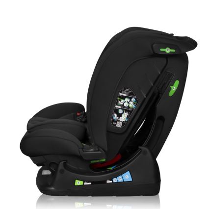 Lionelo - automobilinė kėdutė IZZY i-Size 40-150 cm Juodas karbonas