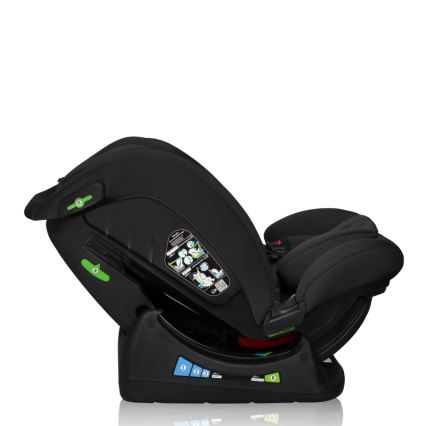 Lionelo - automobilinė kėdutė IZZY i-Size 40-150 cm Juodas karbonas