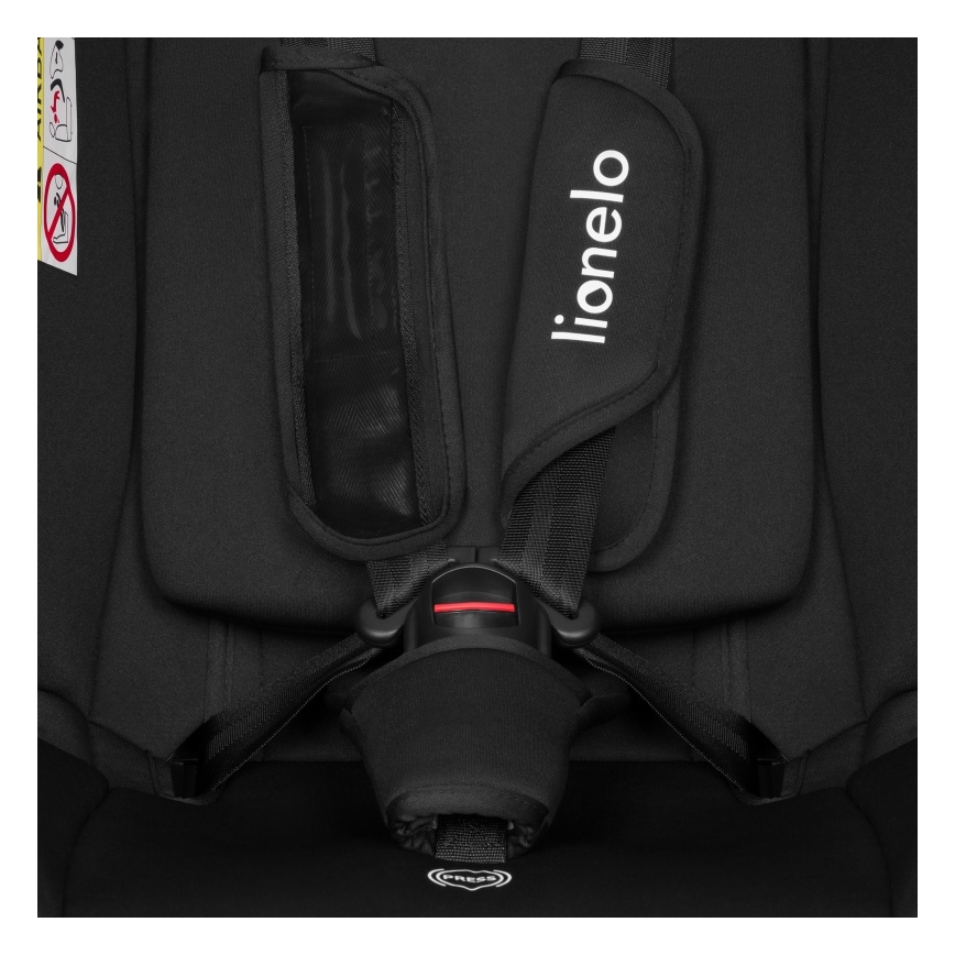 Lionelo - automobilinė kėdutė IZZY i-Size 40-150 cm Juodas karbonas