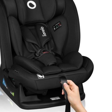Lionelo - automobilinė kėdutė IZZY i-Size 40-150 cm Juodas karbonas