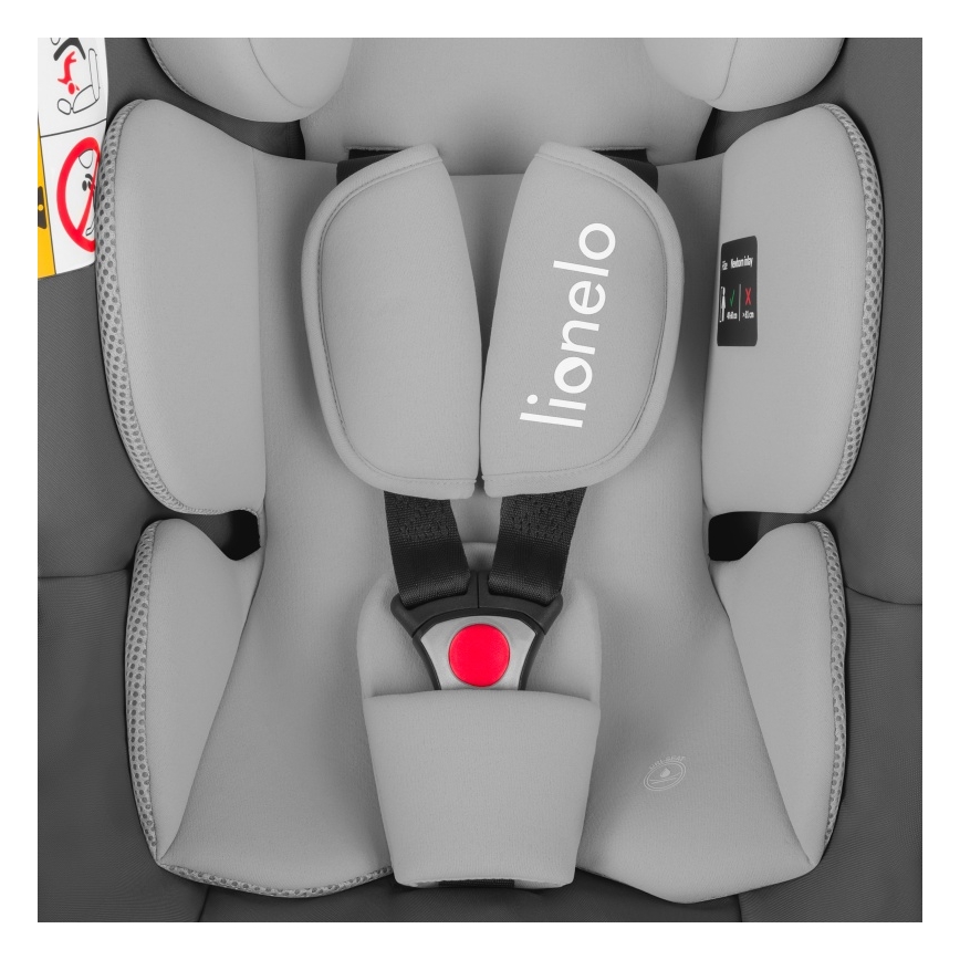 Lionelo - automobilinė kėdutė LEMMY i-Size 40-87 cm pilka