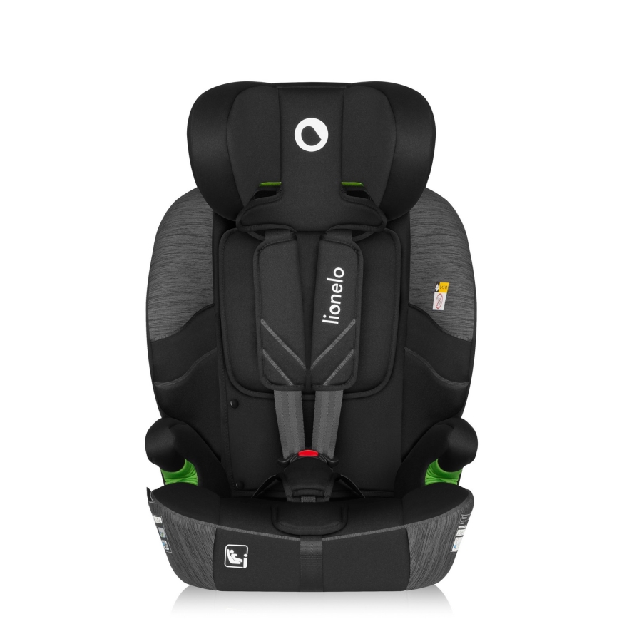 Lionelo - Automobilinė kėdutė LEVI FIX i-Size 76-150 cm akmens pilka