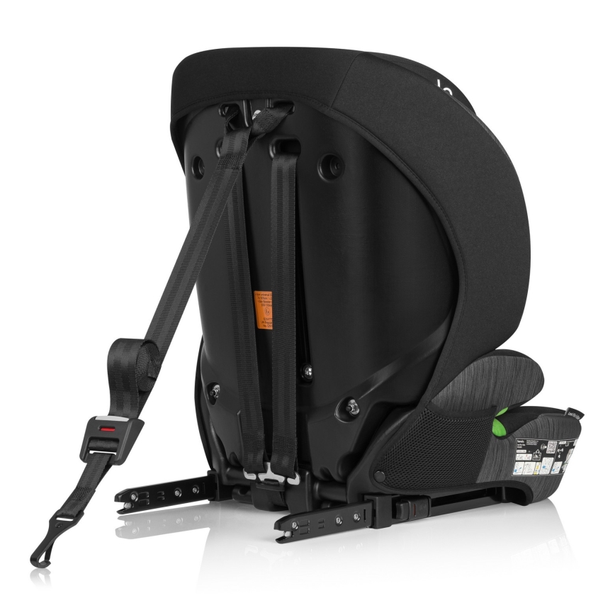 Lionelo - Automobilinė kėdutė LEVI FIX i-Size 76-150 cm akmens pilka