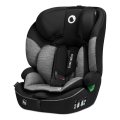Lionelo - Automobilinė kėdutė LEVI i-Size 76-150 cm juoda/pilka