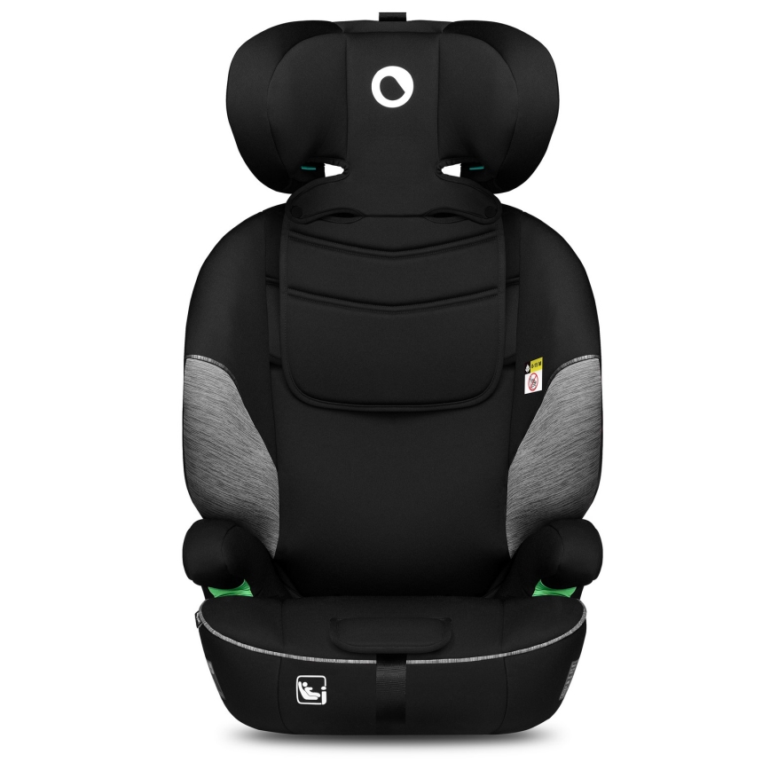 Lionelo - Automobilinė kėdutė LEVI i-Size 76-150 cm juoda/pilka