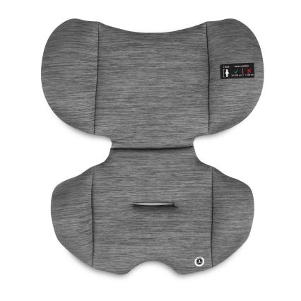 Lionelo - Automobilinė kėdutė LEVI i-Size 76-150 cm juoda/pilka
