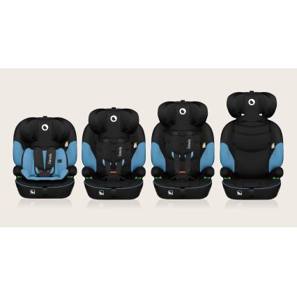 Lionelo - Automobilinė kėdutė LEVI i-Size 76-150 cm kobalto mėlyna