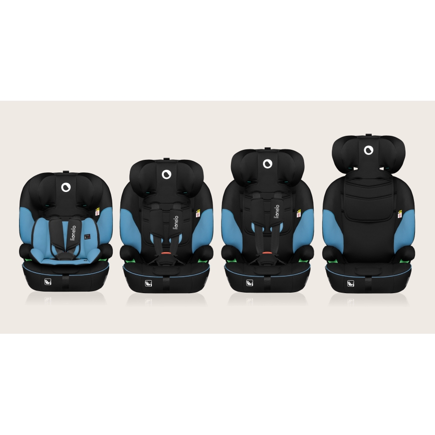 Lionelo - Automobilinė kėdutė LEVI i-Size 76-150 cm kobalto mėlyna